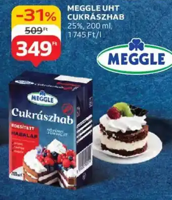 Auchan Meggle uht cukrászhab ajánlat