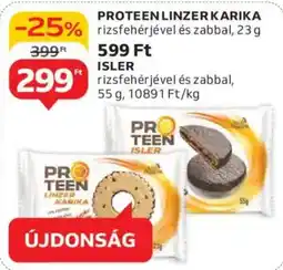 Auchan Proteen linzer karika, isler ajánlat