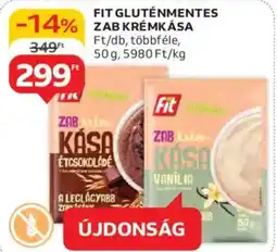 Auchan Fit gluténmentes zab krémkása ajánlat