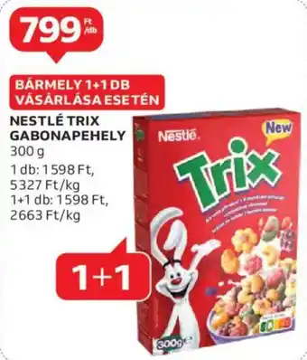 Auchan Nestlé trix gabonapehely ajánlat