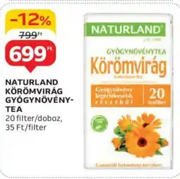 Auchan Naturland körömvirág gyógynövény- tea ajánlat