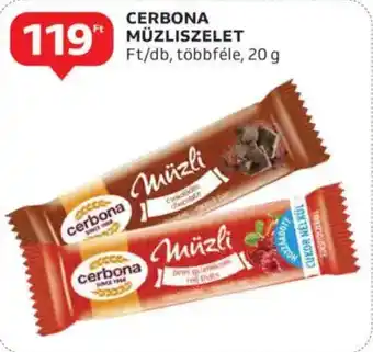 Auchan Cerbona müzliszelet ajánlat