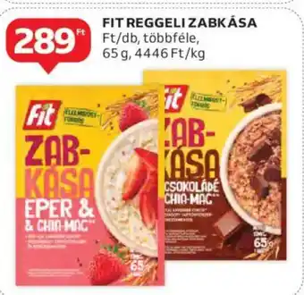 Auchan Fit reggeli zabkása ajánlat