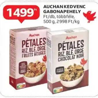 Auchan Auchan kedvenc gabonapehely ajánlat