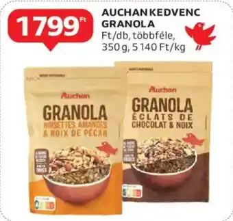 Auchan Auchan kedvenc granola ajánlat