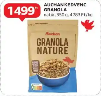 Auchan Auchan kedvenc granola ajánlat