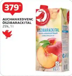 Auchan Auchan kedvenc őszibarackital ajánlat