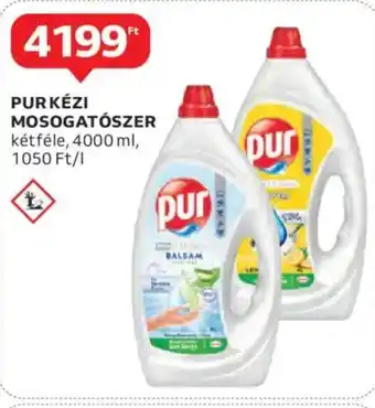 Auchan Pur kézi mosogatószer ajánlat