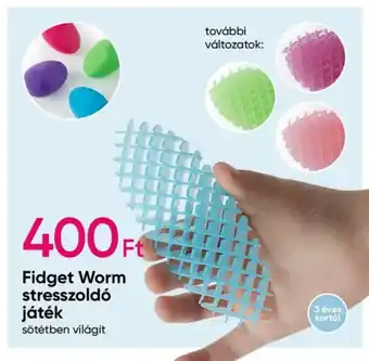 Pepco Fidget Worm stresszoldó ajánlat