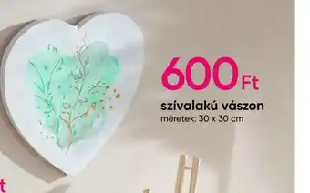 Pepco Szívalakú vászon ajánlat