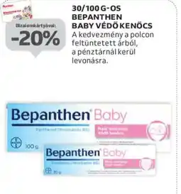 Auchan 30/100 g-os bepanthen baby védő kenőcs ajánlat