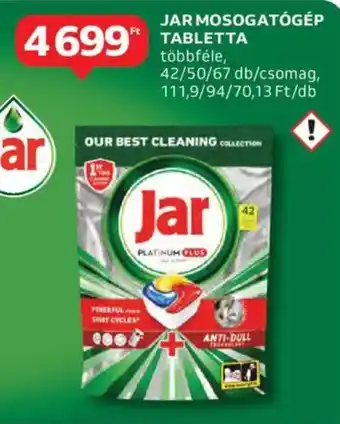 Auchan Jar mosogatógép tabletta ajánlat