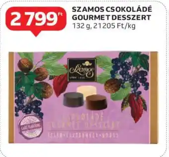 Auchan Szamos csokoládé gourmet desszert ajánlat