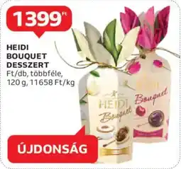 Auchan Heidi bouquet desszert ajánlat