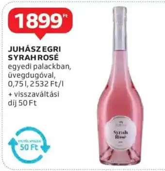 Auchan Juhászegri syrah rosé ajánlat