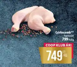 Coop Csirkecomb ajánlat