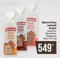 Coop Roberto Pane szeletelt kenyér ajánlat