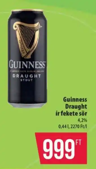 Coop Guinness Draught ír fekete sör ajánlat