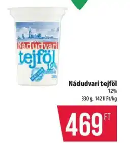 Coop Nádudvari tejföl ajánlat