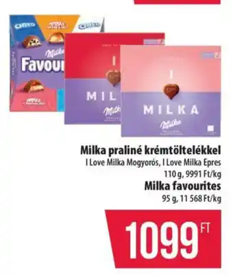 Coop Milka praliné krémtöltelékkel ajánlat