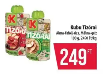 Coop Kubu Tízórai Alma-fahéj-rizs ajánlat