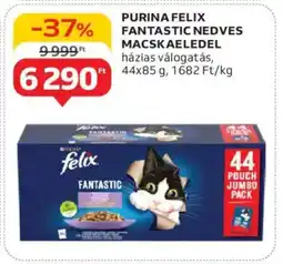 Auchan Purina felix fantastic nedves macskaeledel ajánlat