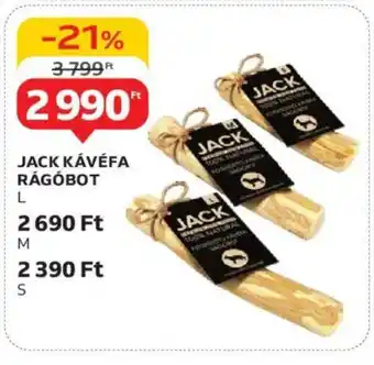 Auchan Jack kávéfa rágóbot ajánlat