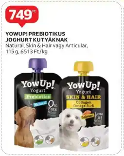 Auchan Yowup! prebiotikus joghurt kutyáknak ajánlat