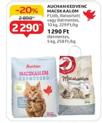 Auchan Auchan kedvenc macskaalom ajánlat