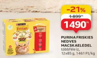 Auchan Purina friskies nedves macskaeledel ajánlat