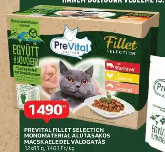 Auchan Prevital fillet selection monomaterial alutasakos ajánlat