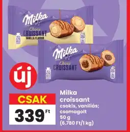 Interspar Milka croissant ajánlat