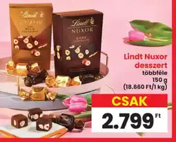 Interspar Lindt Nuxor desszert ajánlat