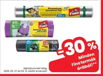 Interspar Minden Fino termék árából ajánlat