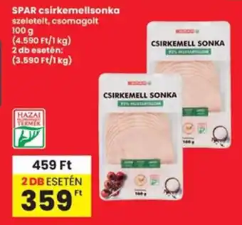 Interspar Spar csirkemellsonka ajánlat