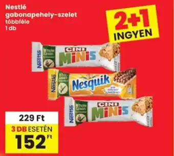 Interspar Nestlé gabonapehely-szelet ajánlat