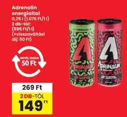 Interspar Adrenalin energiaital ajánlat