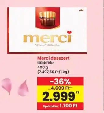 Interspar Merci desszert ajánlat