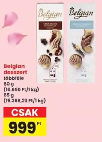 Interspar Belgian desszert ajánlat