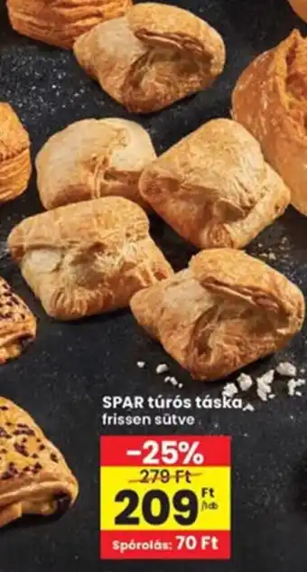 Interspar Spar túrós táska ajánlat