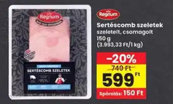 Interspar Sertéscomb szeletek ajánlat