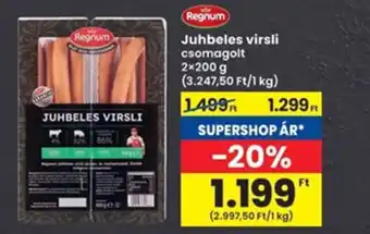 Interspar Juhbeles virsli ajánlat