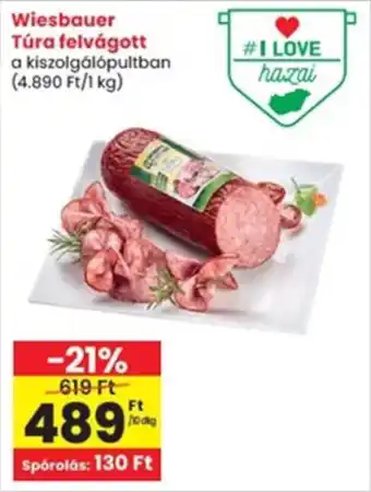 Interspar Wiesbauer Túra felvágott ajánlat