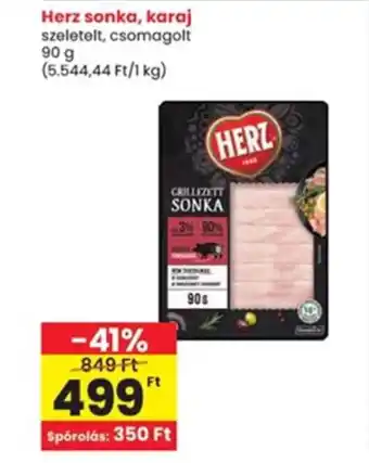 Interspar Herz sonka, karaj ajánlat