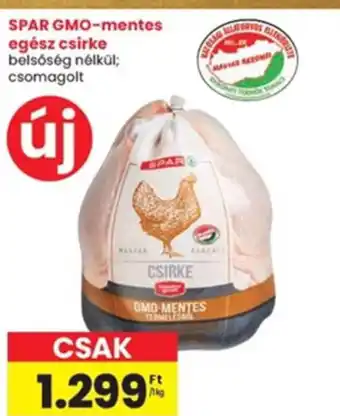 Interspar Spar gmo-mentes egész csirke ajánlat