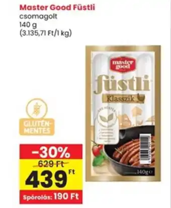 Interspar Master Good Füstli ajánlat