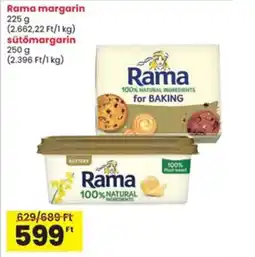 Interspar Rama margarin / sütőmargarin ajánlat