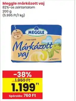 Interspar Meggle márkázott vaj ajánlat