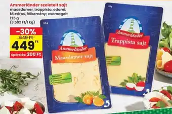 Interspar Ammerländer szeletelt sajt ajánlat