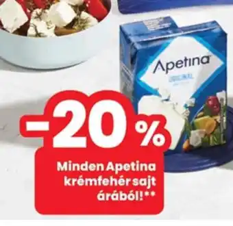 Interspar Minden Apetina krémfehér sajt árából ajánlat